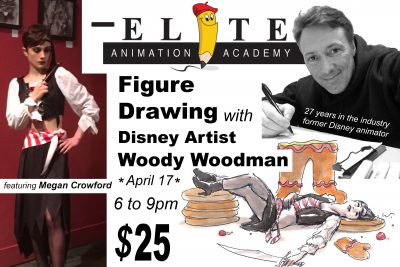 Figure Drawing Workshop at Elite Animation Academy